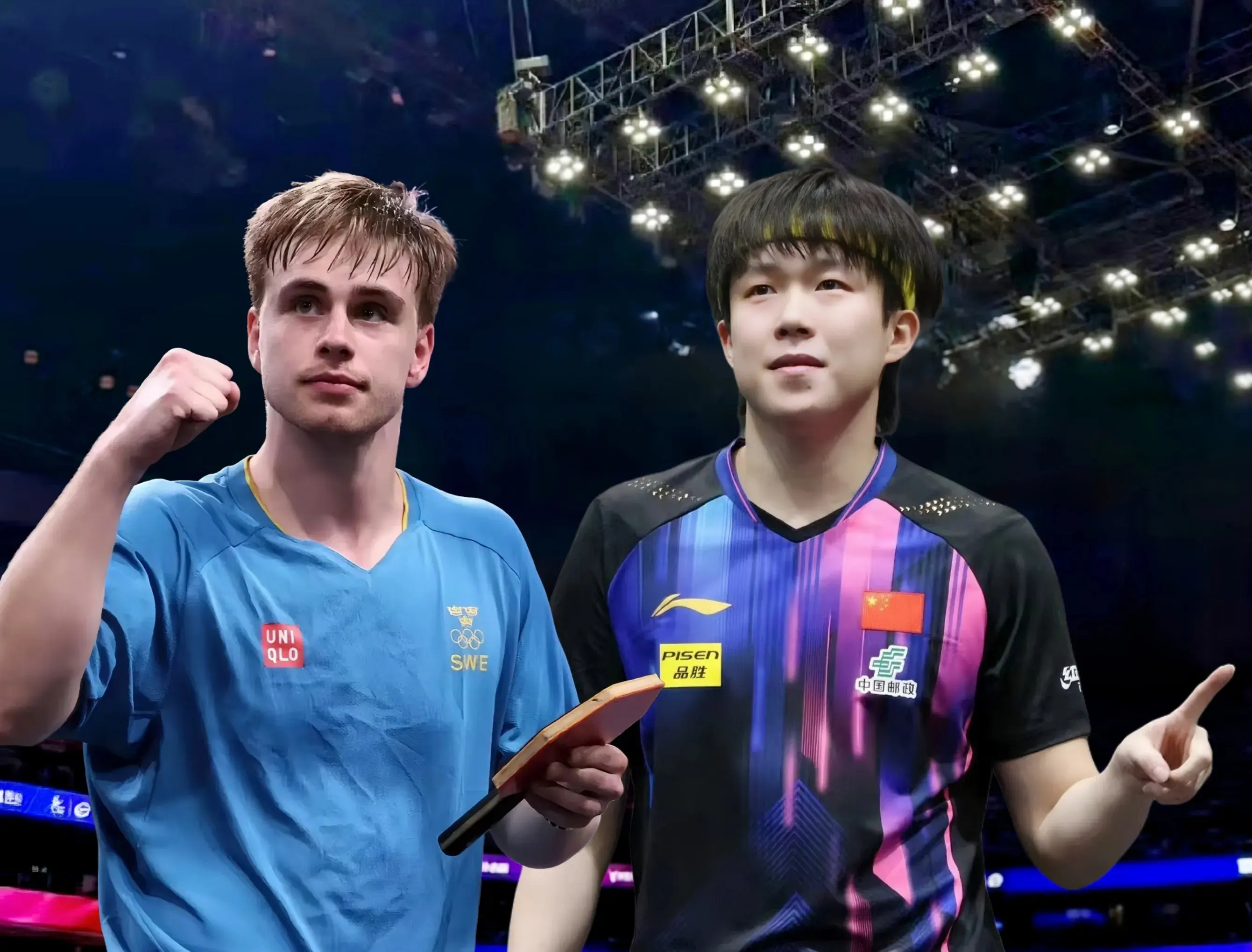 奥运副冠军, 王楚钦横扫, 他有天籁般 奥运副冠军, 王楚钦横扫, 他有天籁般